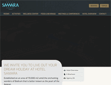 Tablet Screenshot of hotelsamara.com